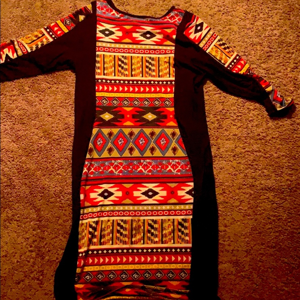 Festive body con dress